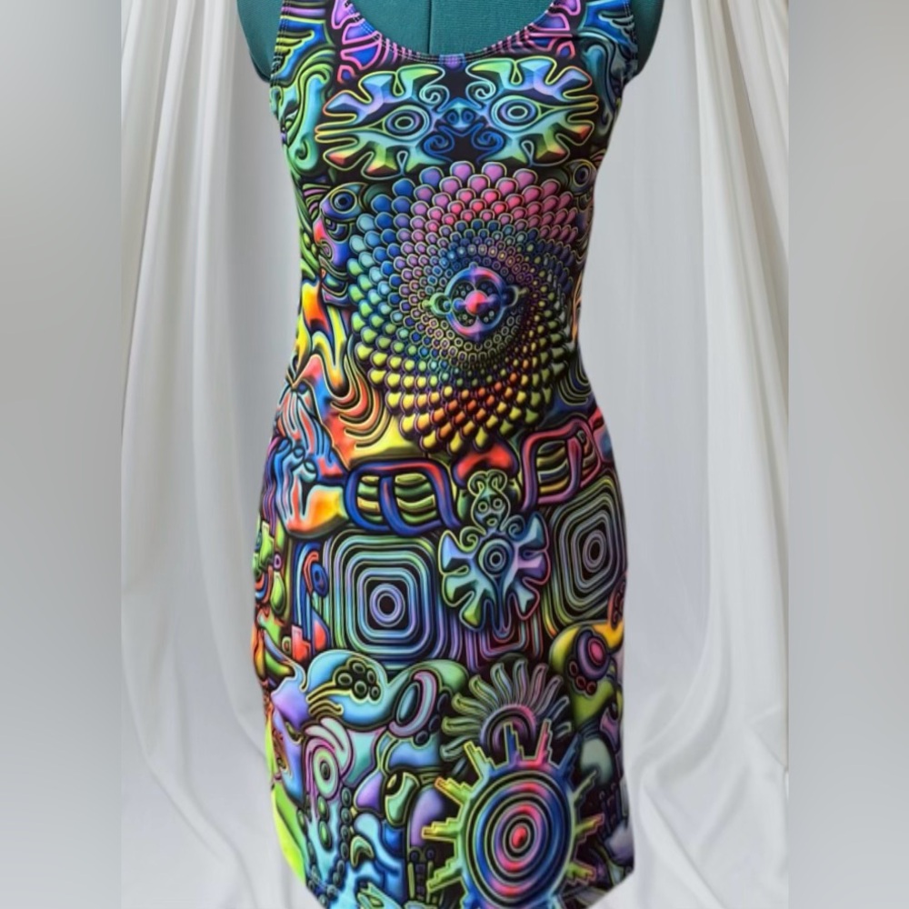 Unique Skyadelic Dreams dress. Size S